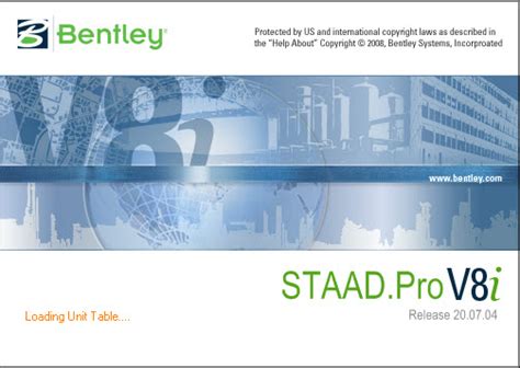 bentley staad.pro v8i.